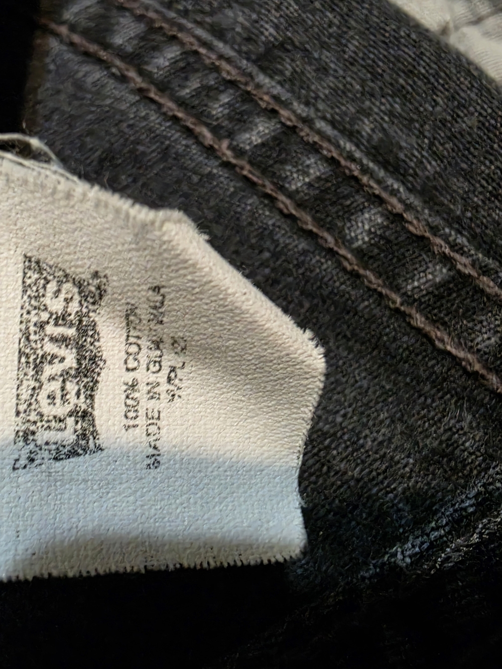 Levi's Black Straight Men’s Jeans - Classic Five-Pocket Denim - Picture 9 of 12